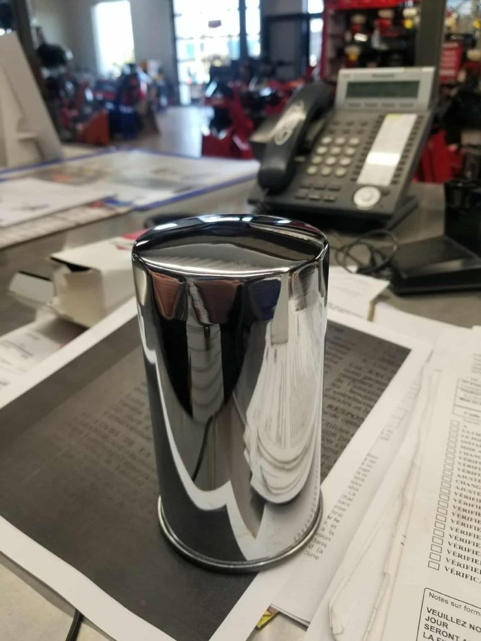 63813-90 oil filter tall chrome preston cycle 77221 - Image 2