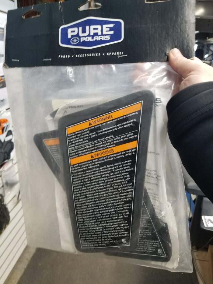 2878195 RUSH KNEE PAD KIT POLARIS